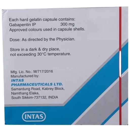 gabapin 300mg capsule 15's